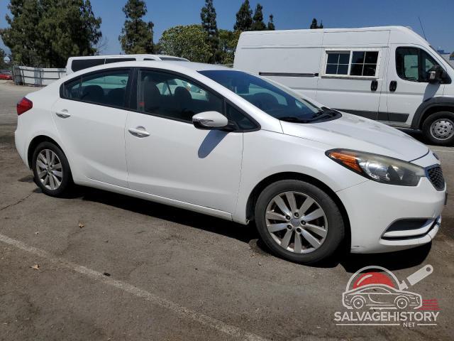 KNAFX4A65G5515148 2016 KIA FORTE photo no. 4