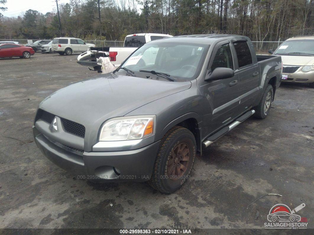 1Z7HT28K97S217531 2007 MITSUBISHI RAIDER photo no. 2