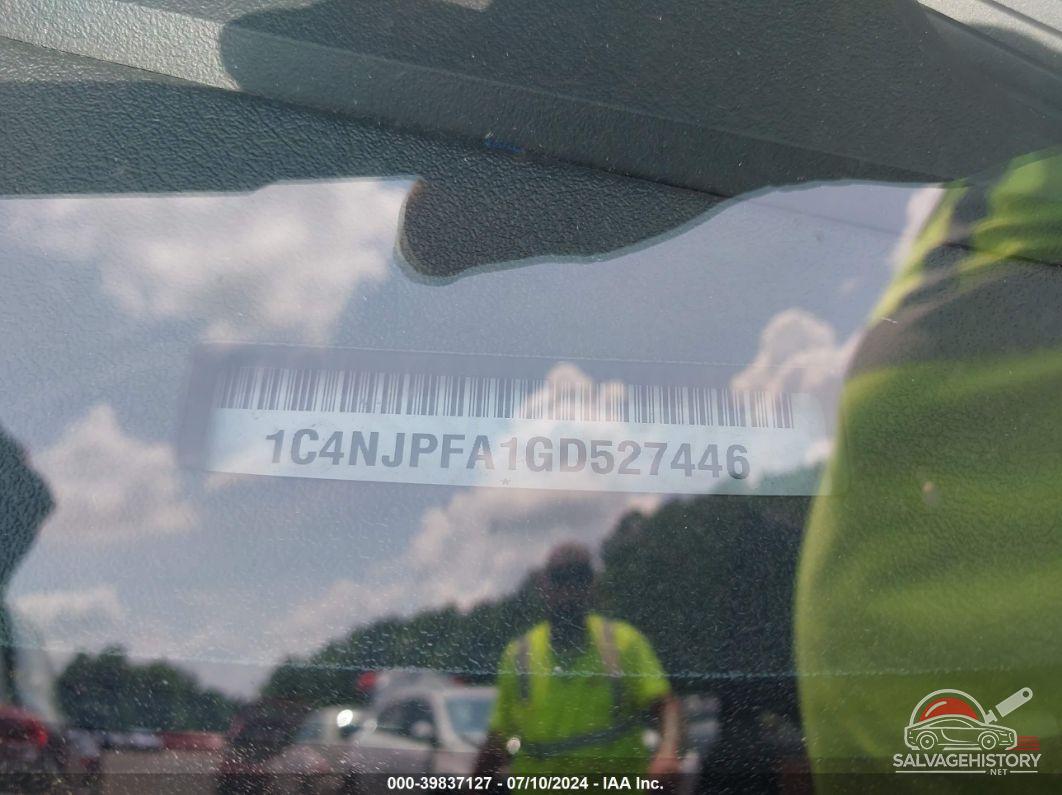 1C4NJPFA1GD527446 2016 JEEP PATRIOT photo no. 9