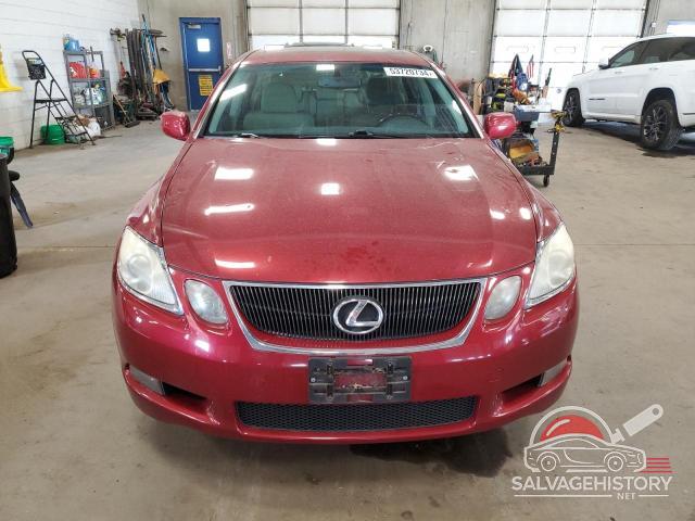 JTHCH96S260012774 2006 LEXUS GS300 photo no. 5