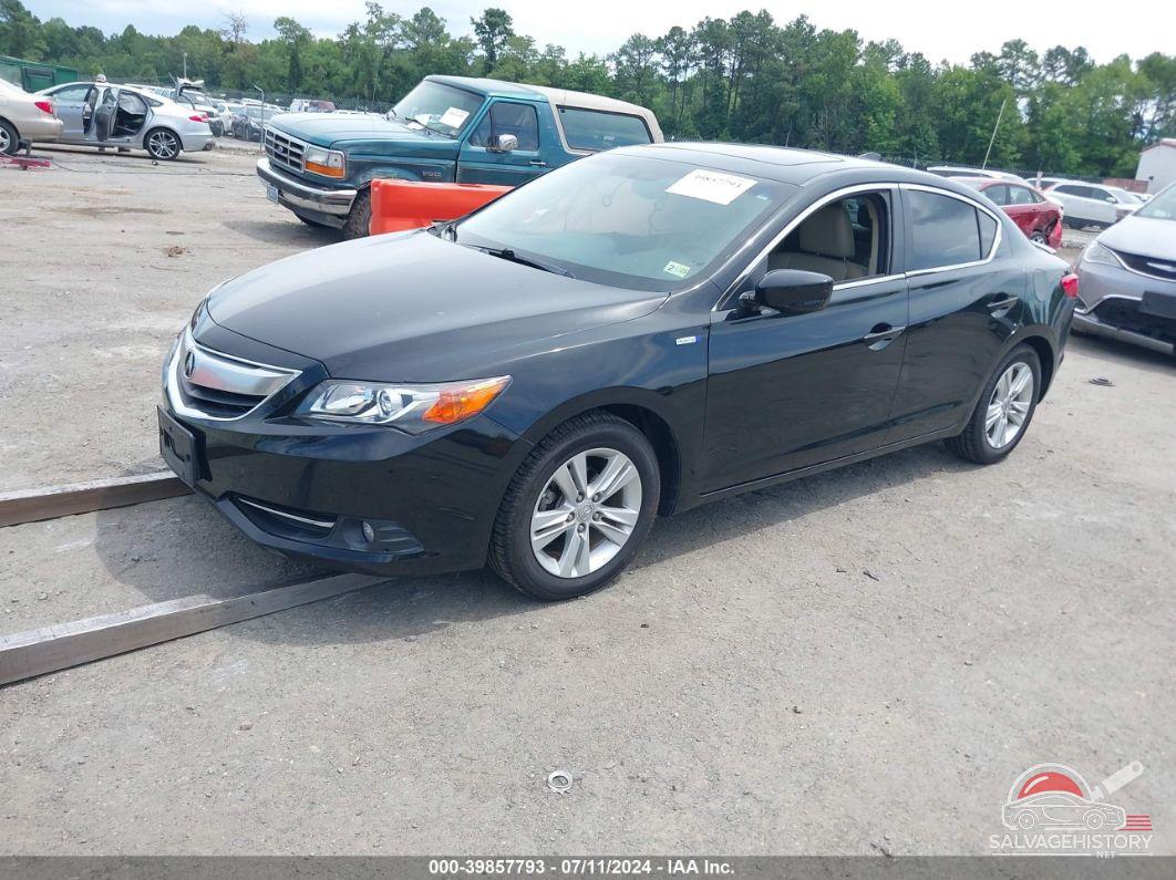 19VDE3F73DE300193 2013 ACURA ILX HYBRID photo no. 2