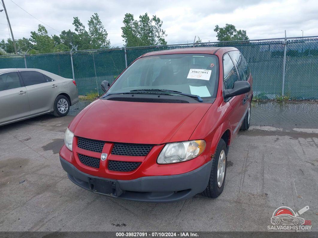 1B4GP15B72B590048 2002 DODGE CARAVAN photo no. 6