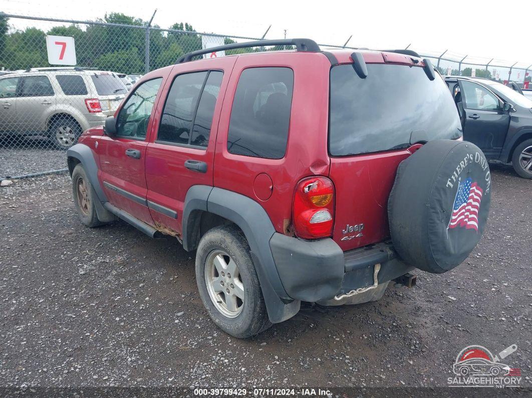 1J4GL48K07W512281 2007 JEEP LIBERTY photo no. 3