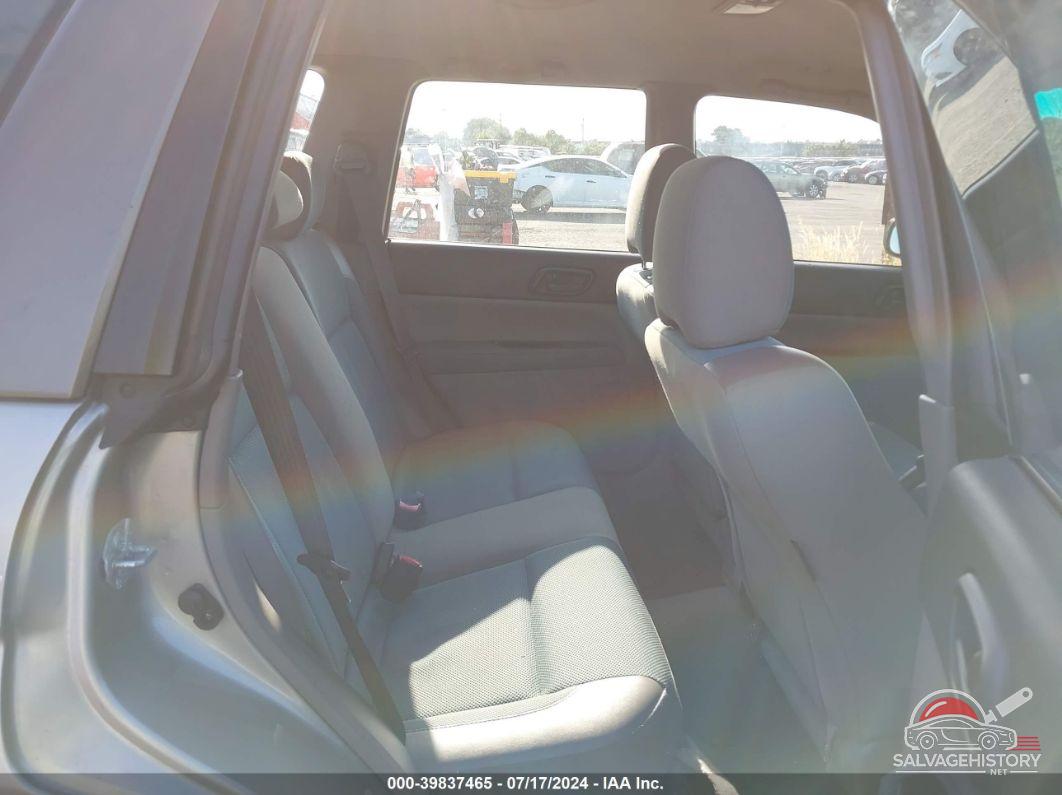 JF1SG63645H708175 2005 SUBARU FORESTER photo no. 8