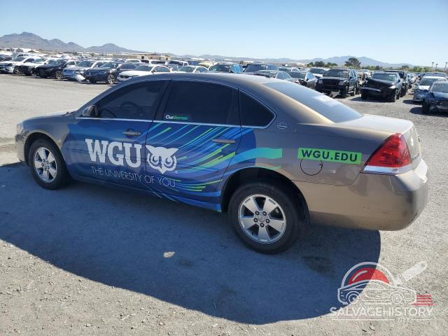2G1WT55K769389459 2006 CHEVROLET IMPALA LT photo no. 2