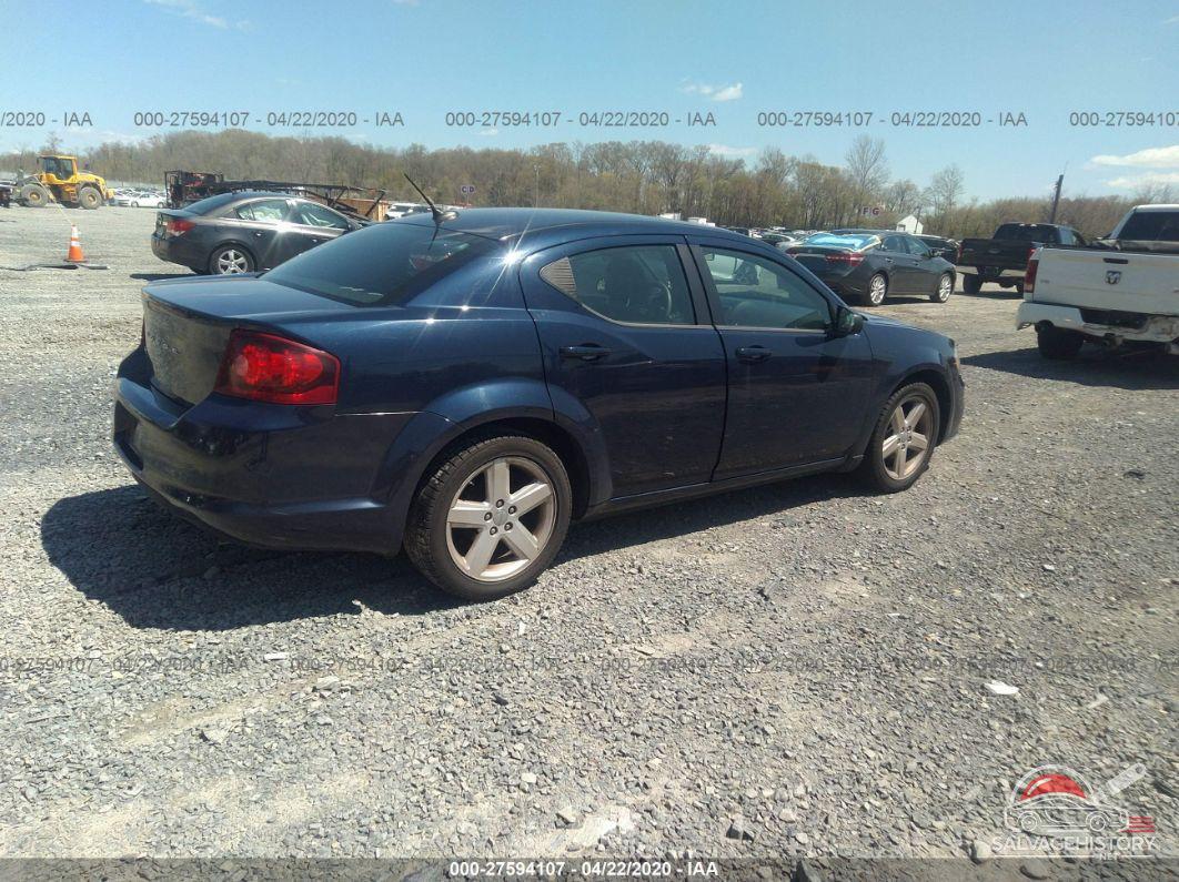1C3CDZAB3DN665526 2013 DODGE AVENGER photo no. 4