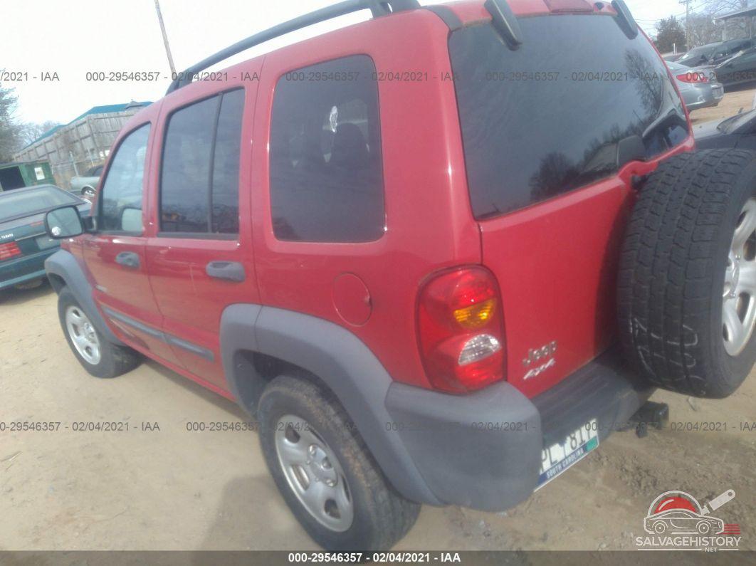 1J4GL48KX4W116998 2004 JEEP LIBERTY photo no. 3