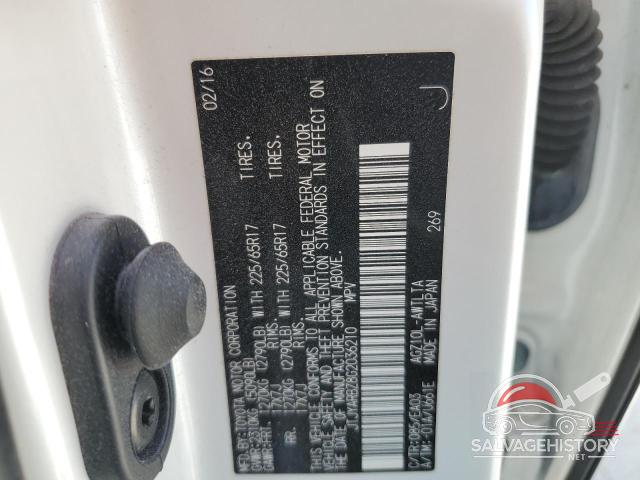 JTJYARBZ8G2036210 2016 LEXUS NX photo no. 13