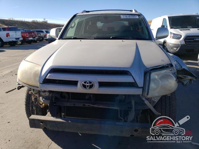 JTEBU17R540031401 2004 TOYOTA 4RUNNER photo no. 5