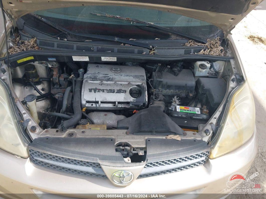 5TDZA23C04S021990 2004 TOYOTA SIENNA photo no. 10
