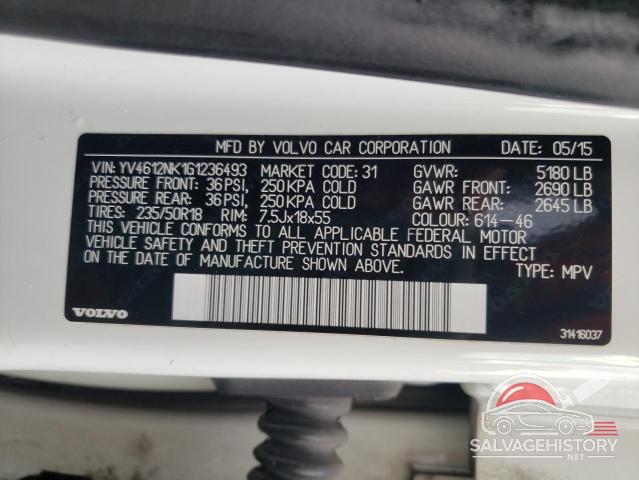 YV4612NK1G1236493 2016 VOLVO XC70 photo no. 13