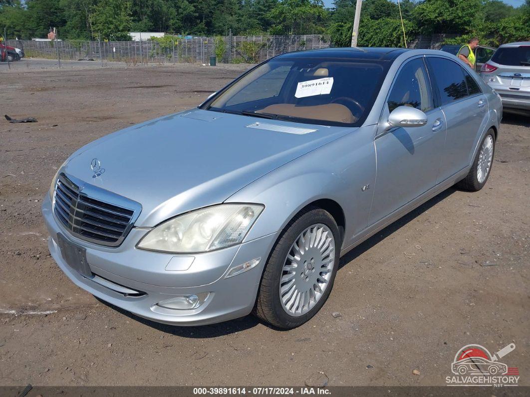 WDDNG76X47A071565 2007 MERCEDES-BENZ S 600 photo no. 2