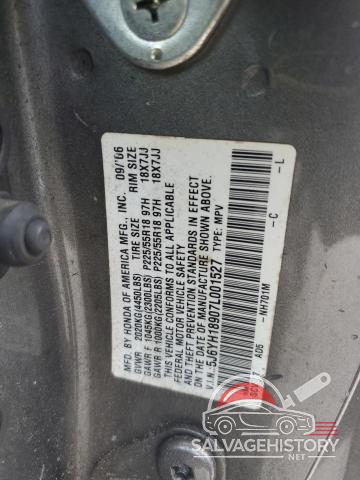 5J6YH18907L001527 2007 HONDA ELEMENT photo no. 12
