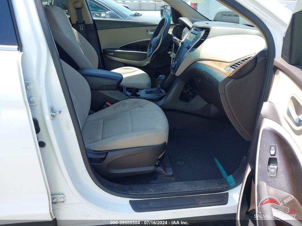 5XYZT3LB8GG359257 2016 HYUNDAI SANTA FE SPORT photo no. 5