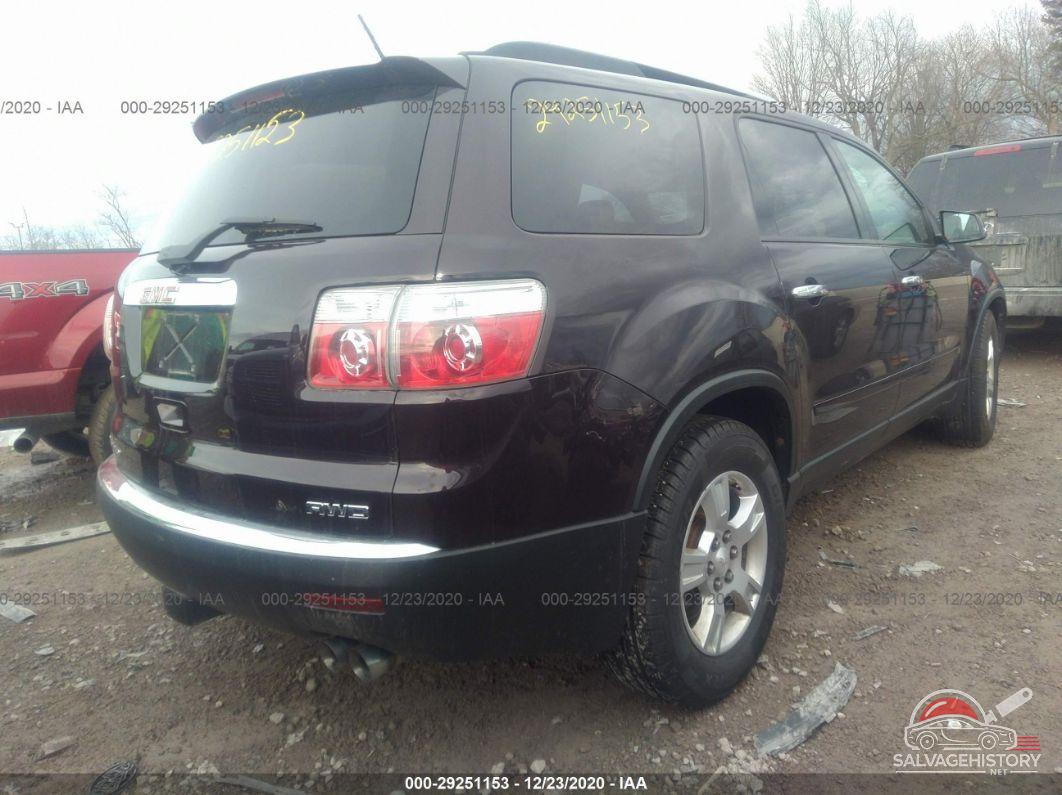 1GKEV13D39J189699 2009 GMC ACADIA photo no. 4