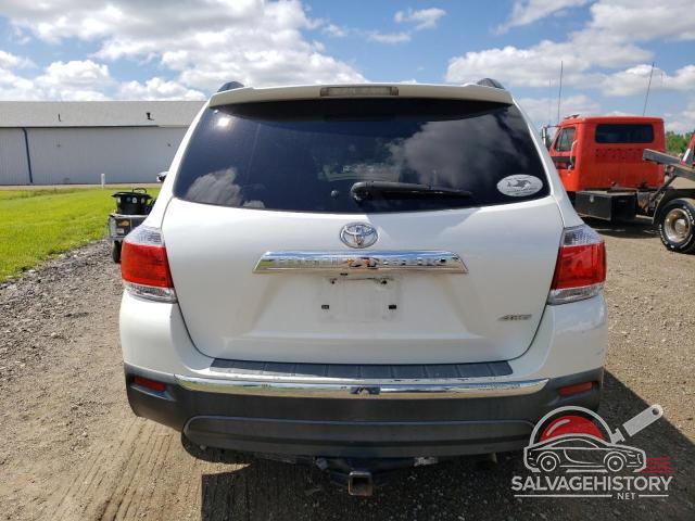 5TDDK3EH2BS068067 2011 TOYOTA HIGHLANDER photo no. 6
