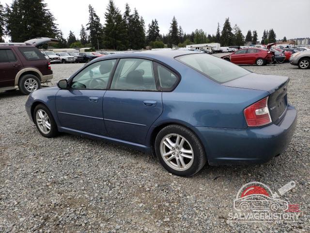 4S3BL626257216631 2005 SUBARU LEGACY photo no. 2