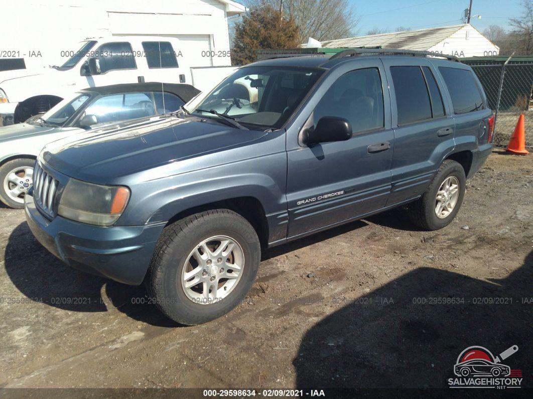 1J4GW48S34C317893 2004 JEEP GRAND CHEROKEE photo no. 2