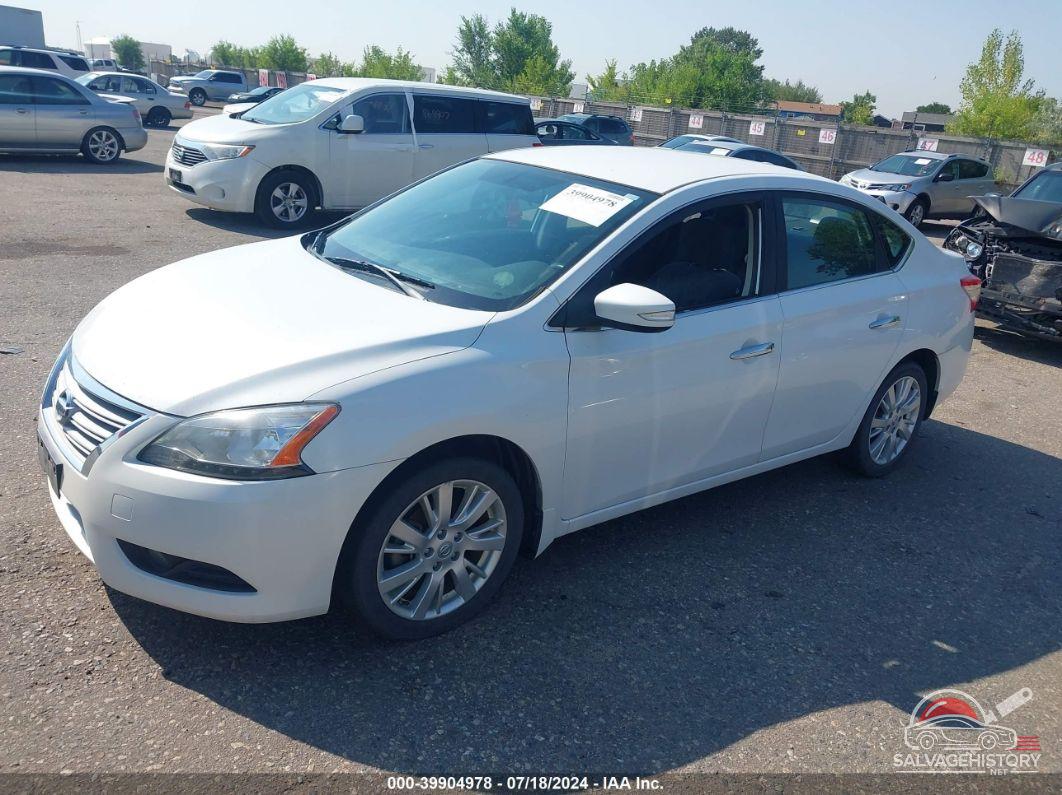 3N1AB7AP8DL698632 2013 NISSAN SENTRA photo no. 2