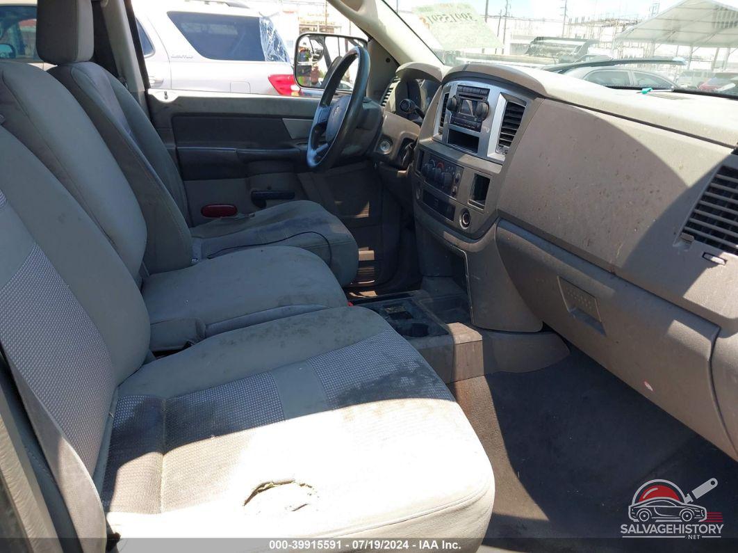 3D7KR29A17G800601 2007 DODGE RAM 2500 photo no. 5