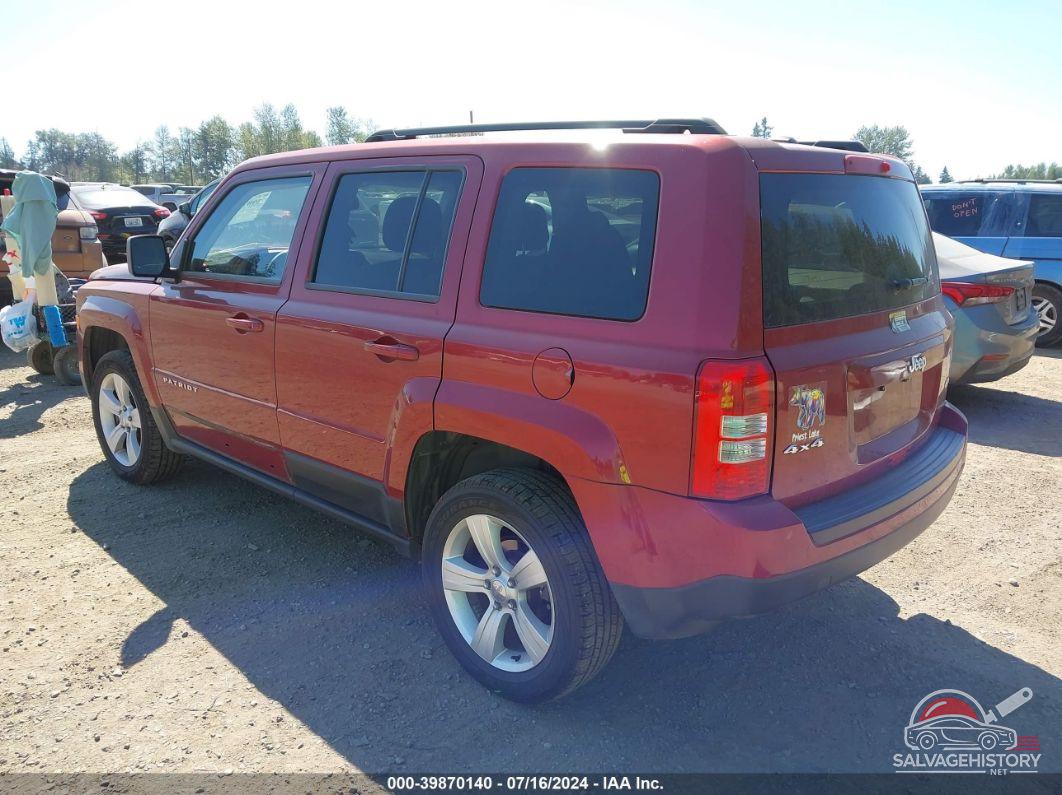 1C4NJRFB2ED546315 2014 JEEP PATRIOT photo no. 3