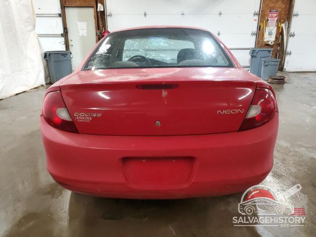 1B3ES46C01D226530 2001 DODGE NEON photo no. 6