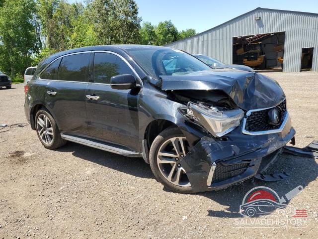 5FRYD4H47HB500125 2017 ACURA MDX photo no. 4