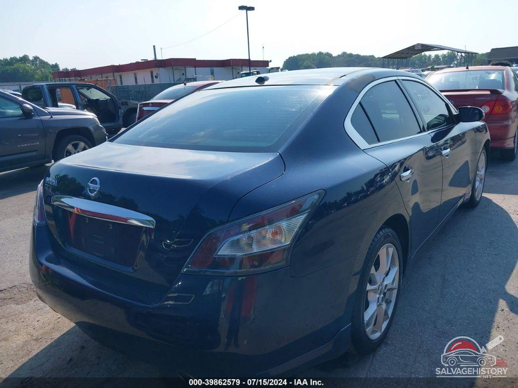 1N4AA5AP9EC464863 2014 NISSAN MAXIMA photo no. 4