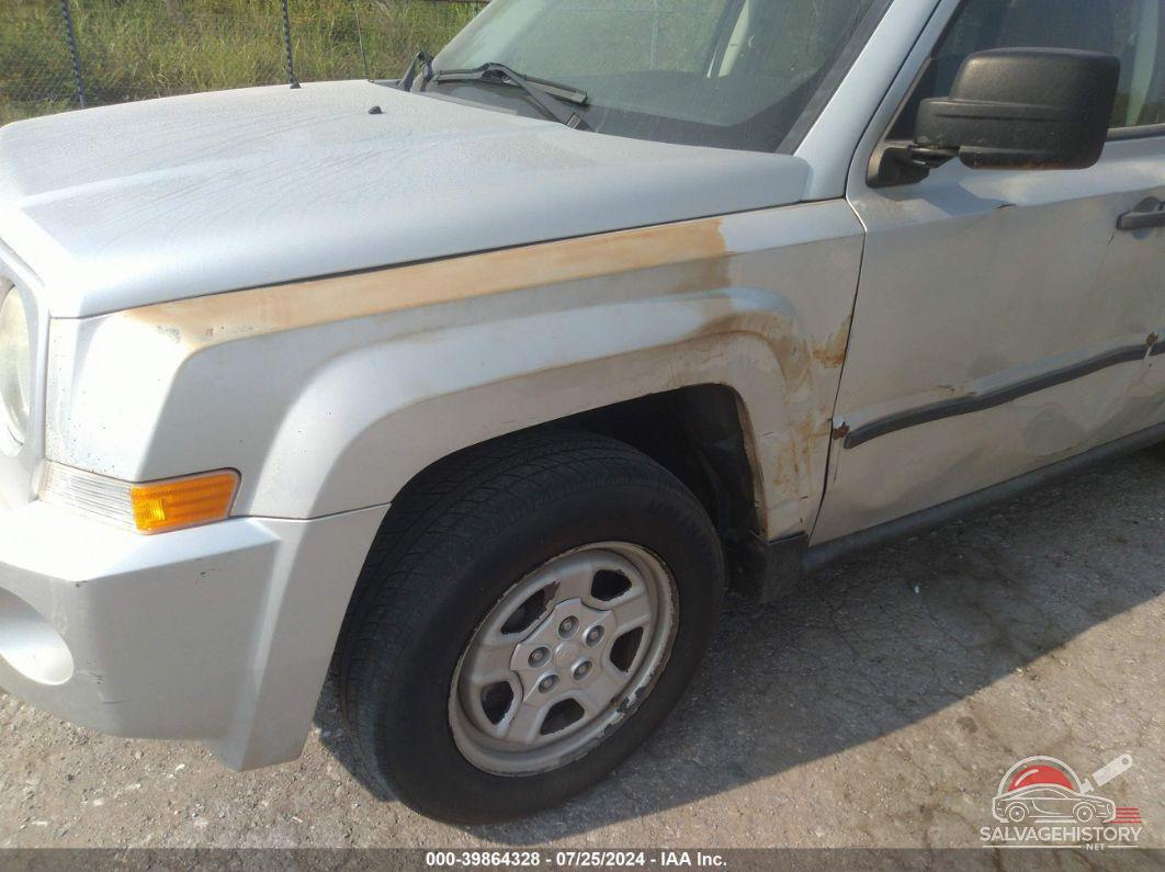 1J4FF28B19D205725 2009 JEEP PATRIOT photo no. 6