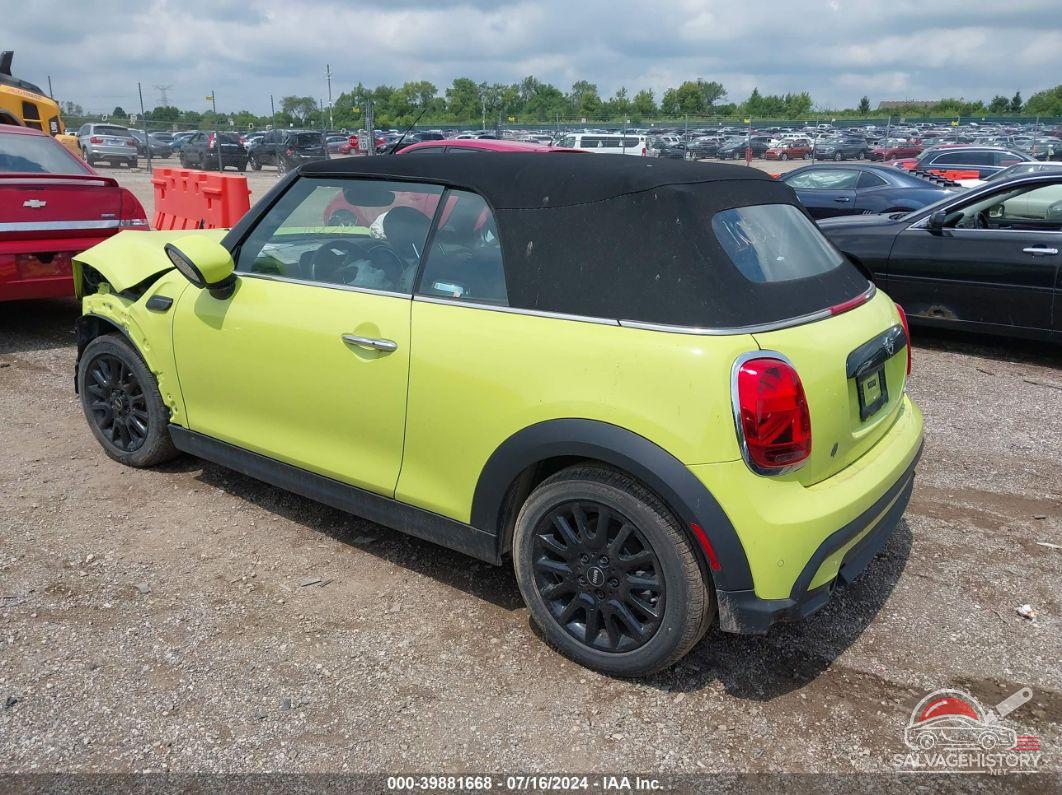 WMW23DL00N3N45038 2022 MINI CONVERTIBLE photo no. 3