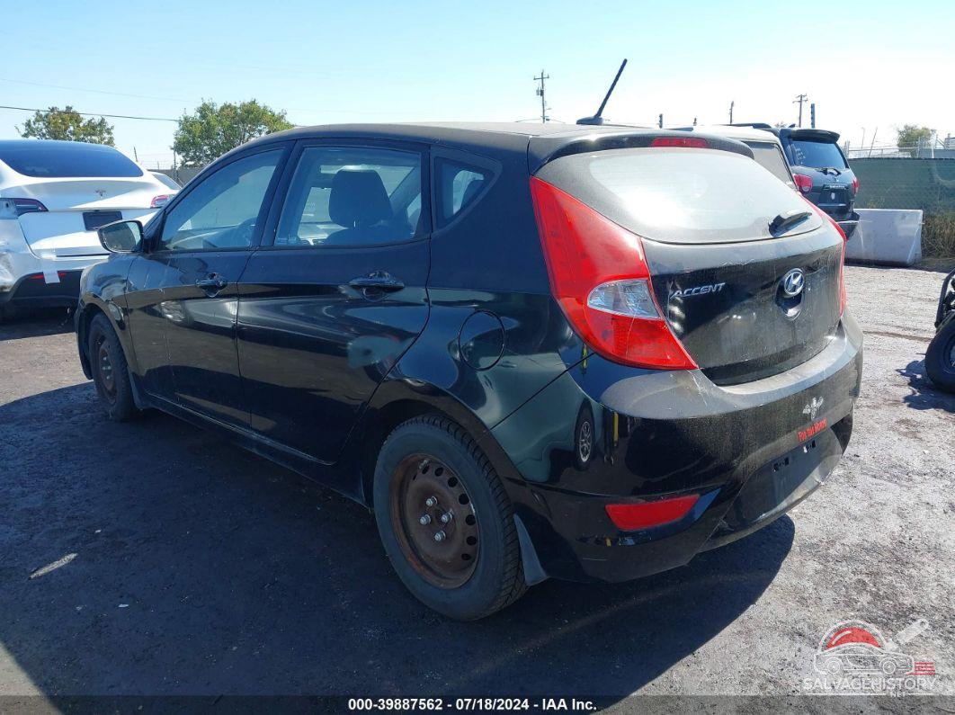 KMHCT5AE2DU071206 2013 HYUNDAI ACCENT photo no. 3