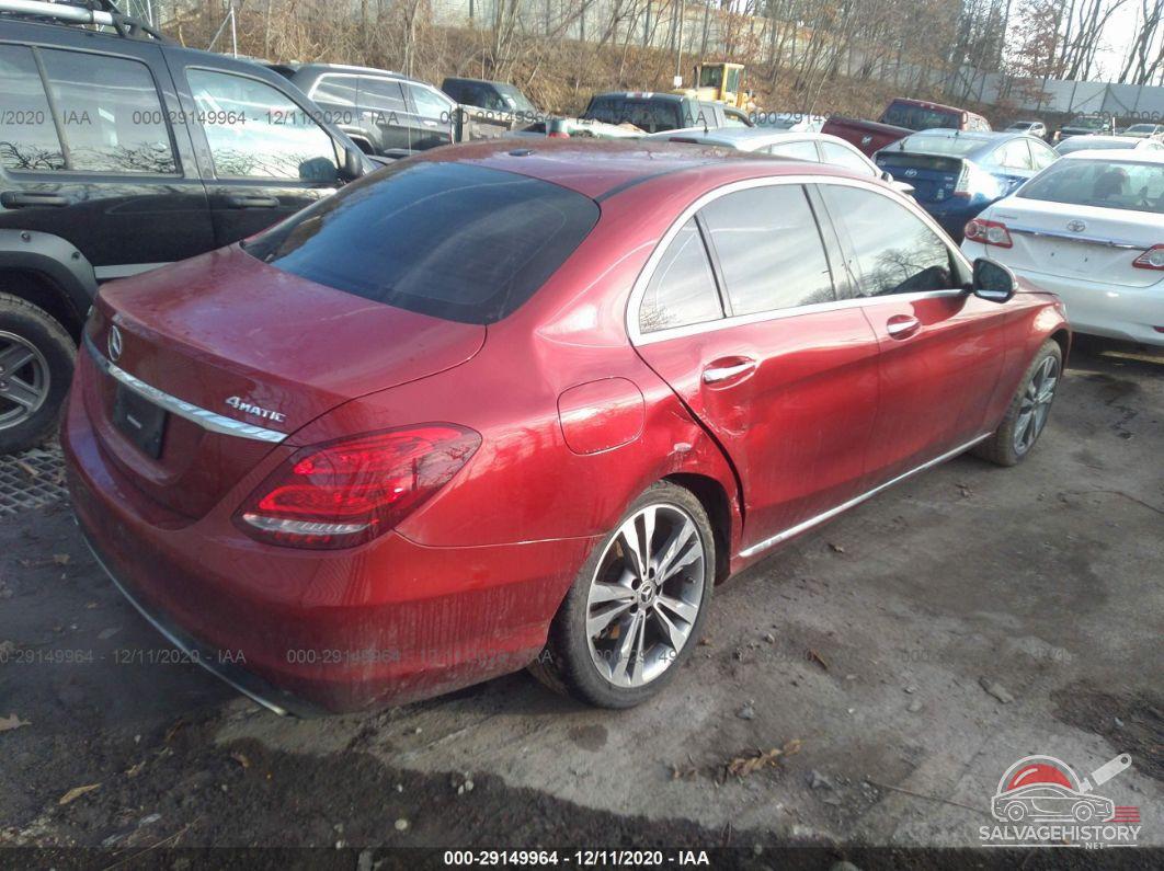 55SWF4KB2JU261520 2018 MERCEDES-BENZ C-CLASS photo no. 4