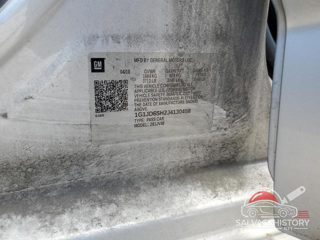 1G1JD6SH2J4130458 2018 CHEVROLET SONIC photo no. 12