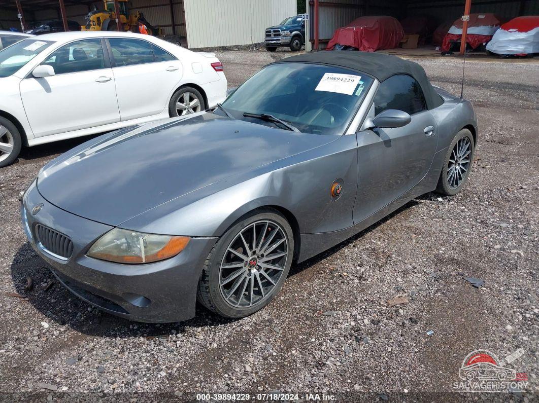 4USBT53584LT25823 2004 BMW Z4 photo no. 2