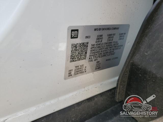 KL77LFE22RC137047 2024 CHEVROLET TRAX photo no. 13