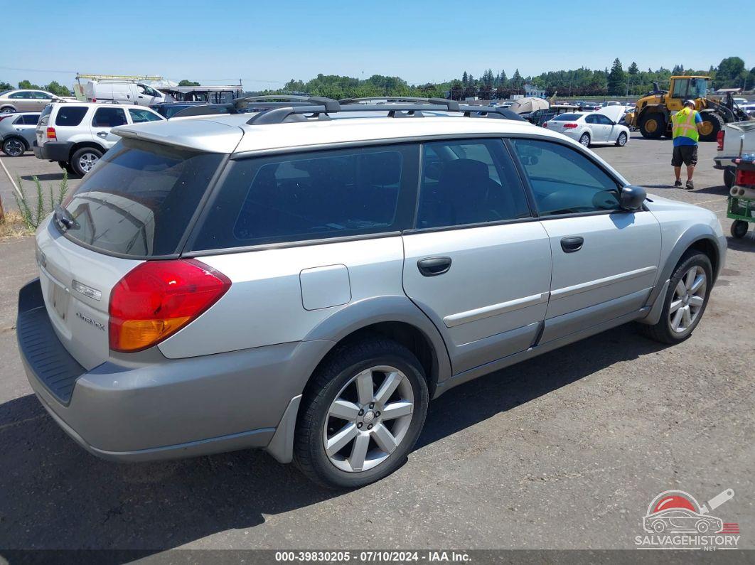 4S4BP61C367361590 2006 SUBARU OUTBACK photo no. 4