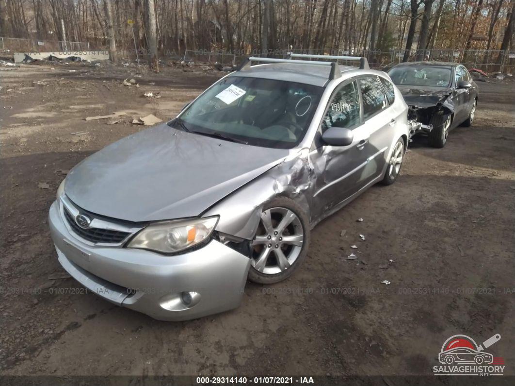 JF1GH63618H808385 2008 SUBARU IMPREZA WAGON photo no. 2
