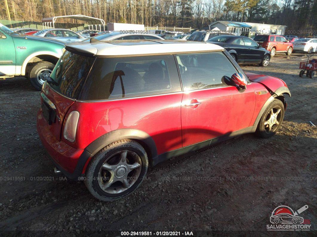 WMWRC33435TC59246 2005 MINI COOPER HARDTOP photo no. 4