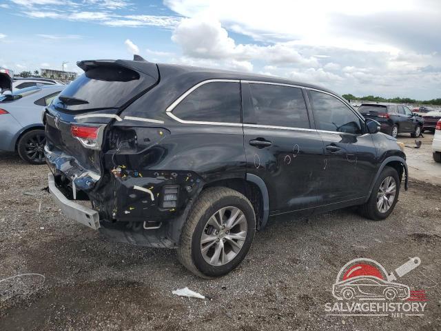 5TDZKRFH2FS048480 2015 TOYOTA HIGHLANDER photo no. 3