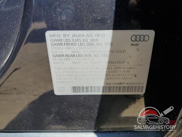 WA1CMAFP1EA042684 2014 AUDI Q5 photo no. 13