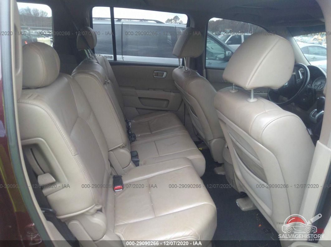 5FNYF38549B000956 2009 HONDA PILOT photo no. 8