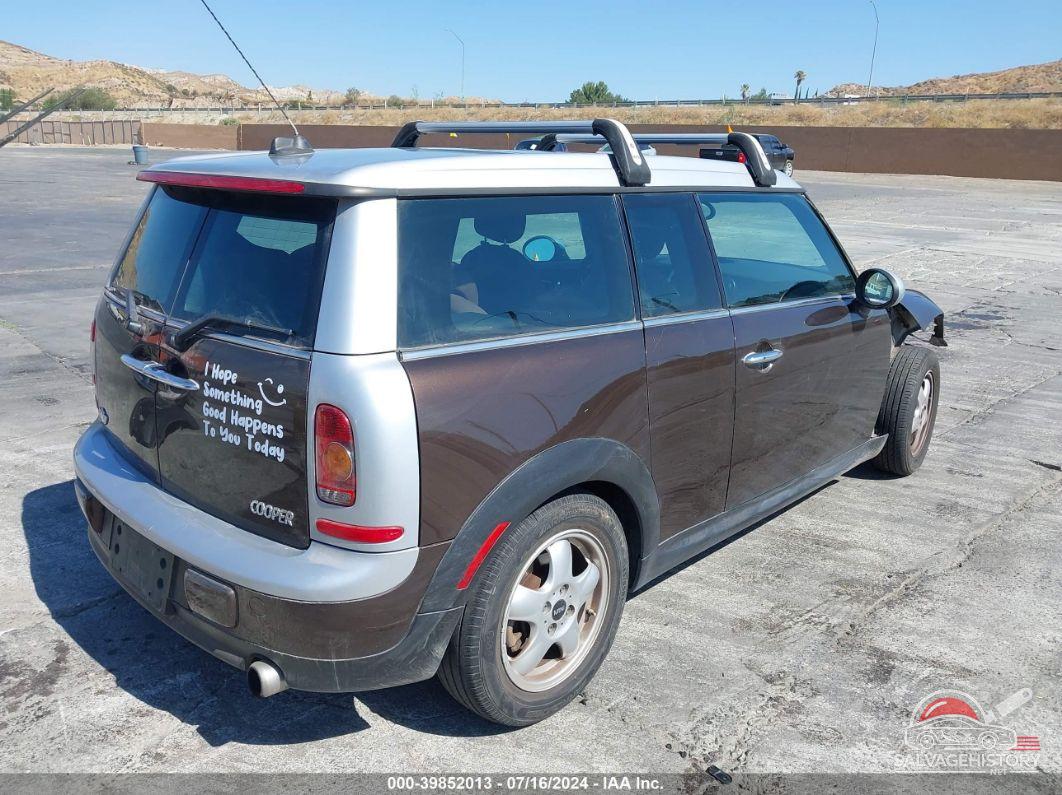 WMWML33508TN66619 2008 MINI COOPER CLUBMAN photo no. 4