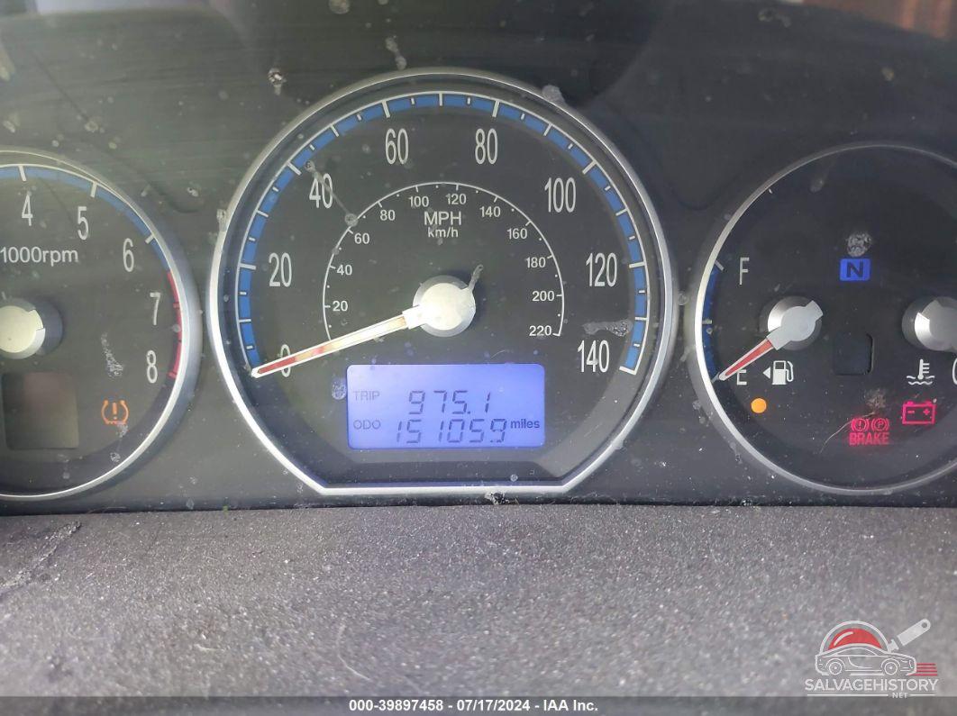 5NMSG73D28H153308 2008 HYUNDAI SANTA FE photo no. 7