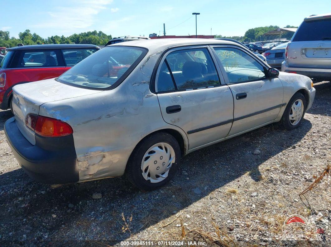 1NXBR12E81Z465354 2001 TOYOTA COROLLA photo no. 4