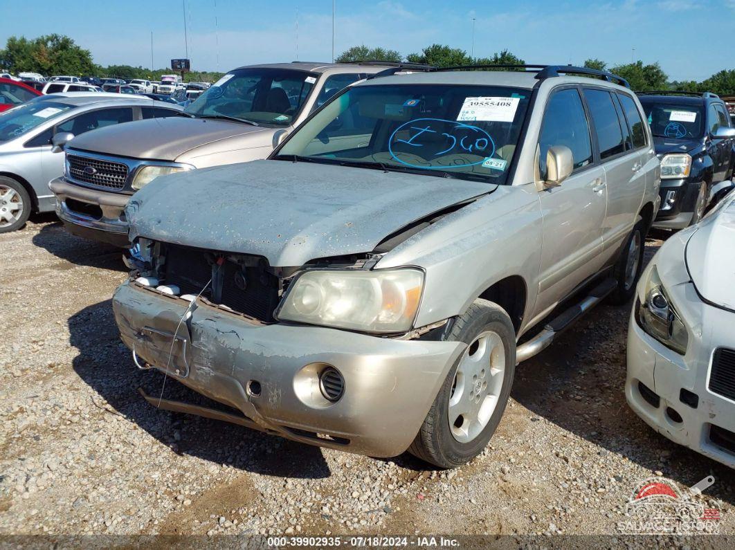 JTEGP21A050074986 2005 TOYOTA HIGHLANDER photo no. 2