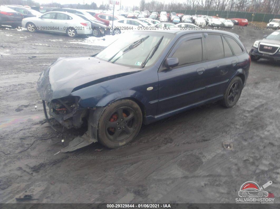 JM1BJ246231144437 2003 MAZDA PROTEGE5 photo no. 2