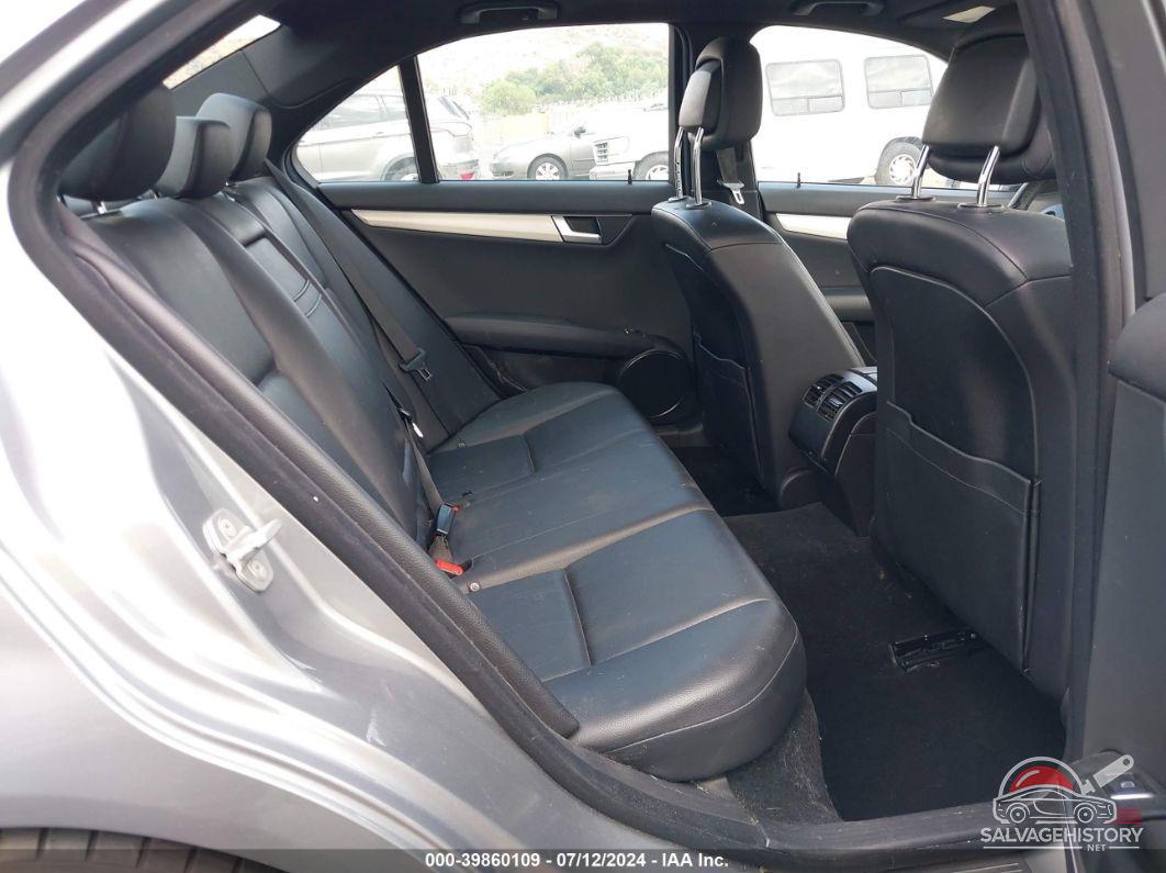 WDDGF4HB3CR237257 2012 MERCEDES-BENZ C 250 photo no. 8