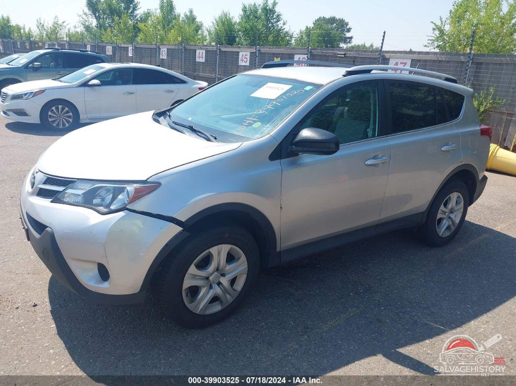 2T3ZFREV8DW014938 2013 TOYOTA RAV4 photo no. 2