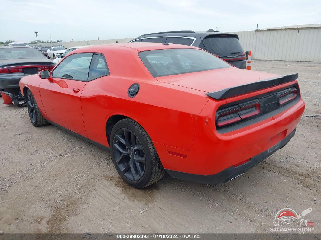 2C3CDZJG9NH263709 2022 DODGE CHALLENGER photo no. 3