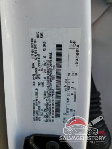 1FTEW1EG3GKF72601 2016 FORD F150 SUPER photo no. 12